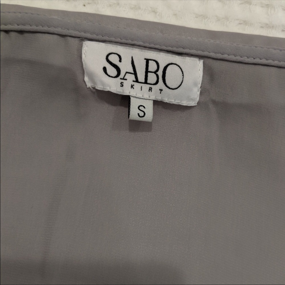 Gunmetal Sabo Skirt Romper - Picture 3 of 3